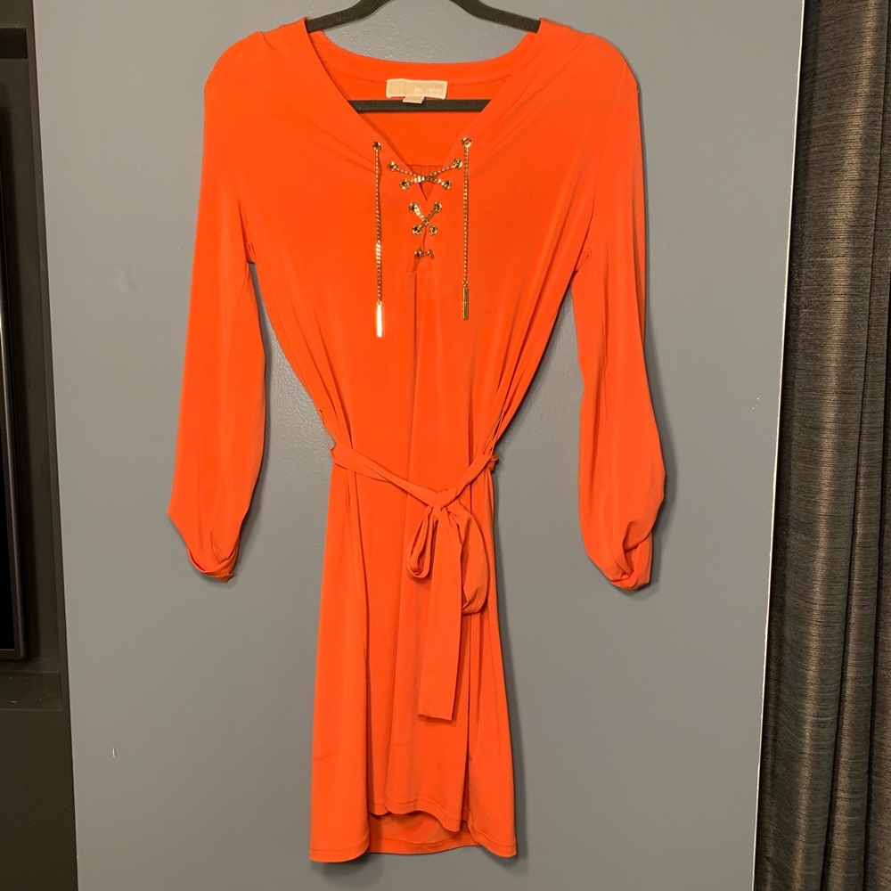 Michael Kors Orange Dress Size XS